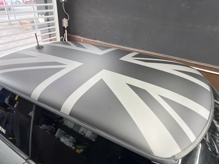 MINI 車頂・英國旗消光車頂