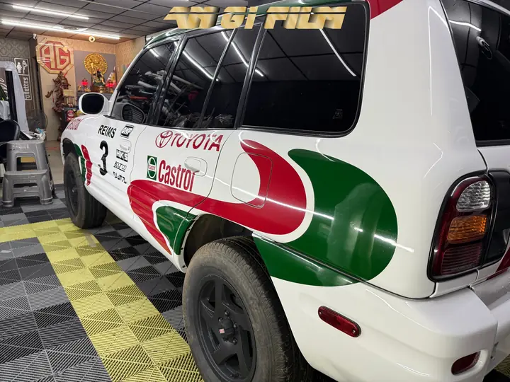 Toyota RAV4・經典賽車塗裝彩貼