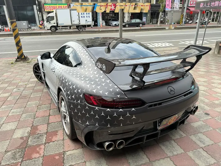 Mercedes-AMG GT・星芒圖案彩貼